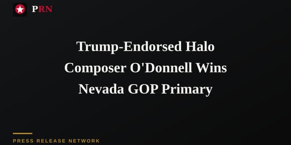 Trump-Endorsed Halo Composer O'Donnell Wins Nevada GOP Primary