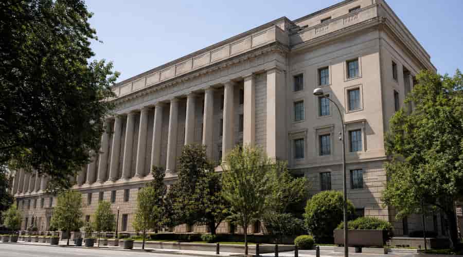 DOJ rules EEOC disparate-impact hiring guidelines unconstitutional