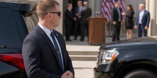 Secret Service Agent on Vance Detail Suspended Over Leaks to MS Now